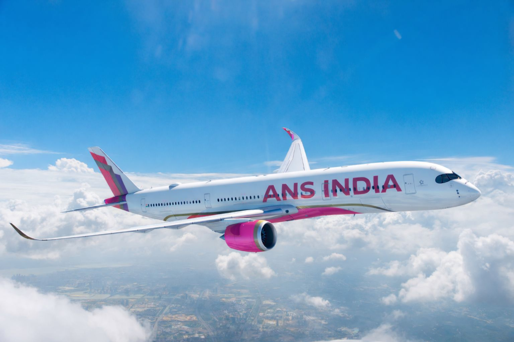 ANS India Plane